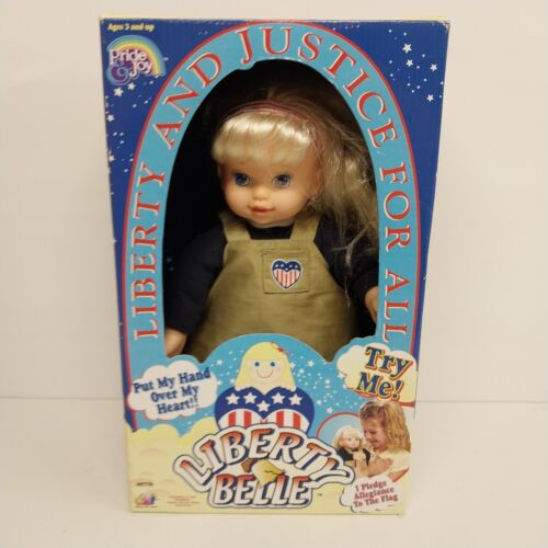 Pride & Joy Liberty Belle Doll 2000 Recites Pledge of Allegiance Liberty Justice