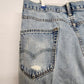 Levi's 550 Men's Jeans 36 x 34 Relaxed Fit Medium Stonewash Red Tab Distressed