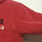 Ohio State Buckeyes Heavyweight Zip Hoodie Size Medium Red OSU Embroidered Logo