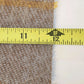 Celvin Tan White Beige Cashmere Feel Scarf Fringe Japan