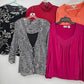 Women’s Tops & Sweaters Lot Size Medium 5 Pc Worthington Cherokee St John’s Bay Vintage Bundle