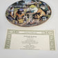 Franklin Mint Catnap Lodge Bryan Moon Fine Porcelain Plate Limited Edition COA