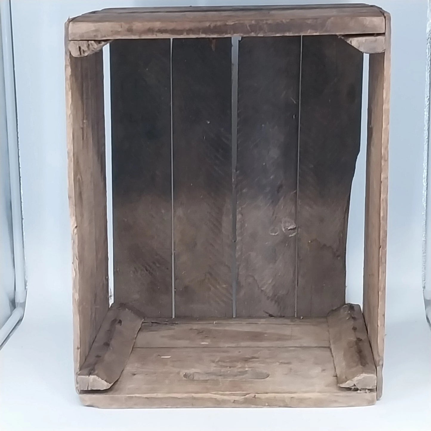 Zeropack Wooden Crate Winchester VA Advertising Storage Box Vintage 18x15x12