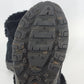 Earth Spirit Black Suede Lace Up Ankle Boots Womens Size 8 Winter
