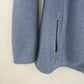 Skechers Go Walk Everywhere Women's Jacket Large Gray Ribbed Full Zip Pockets