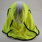 Uveto Gobi Over the Hat Yellow Safety Head Heat Stress & UV Face & Neck Shield