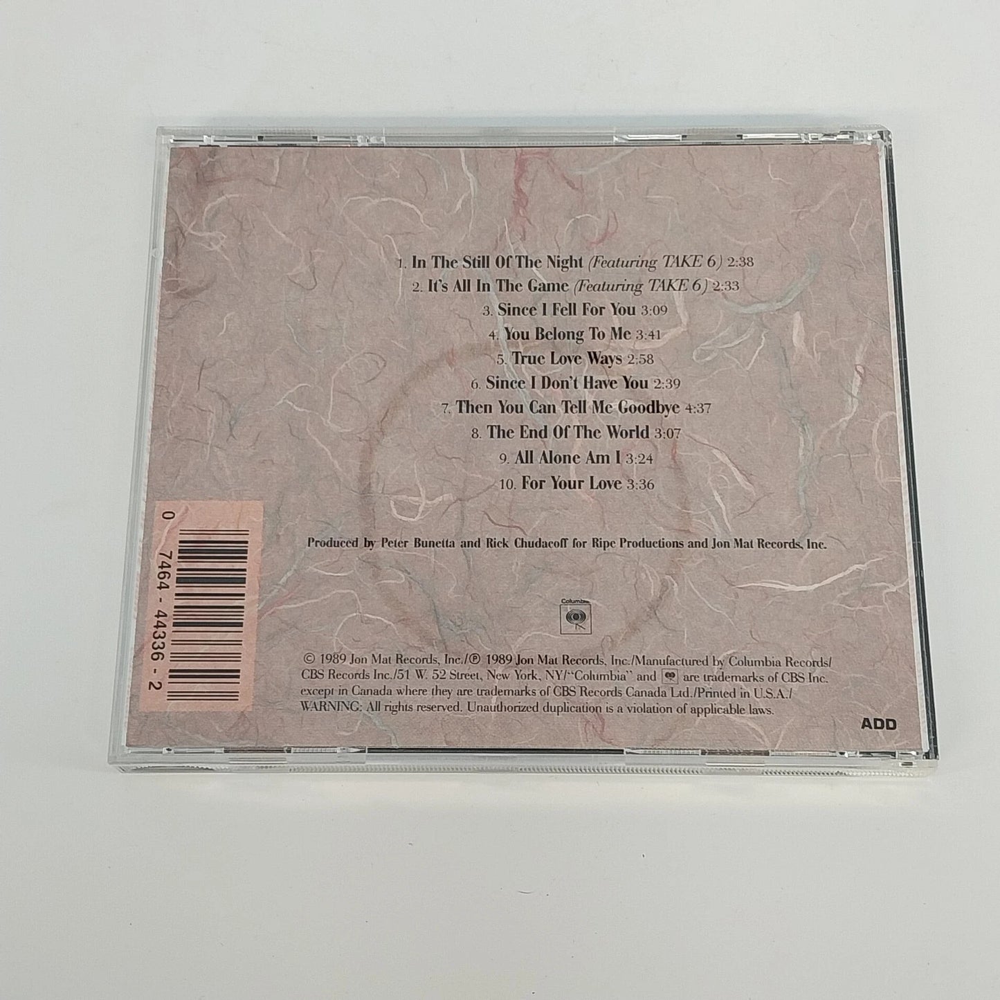 Johnny Mathis 3 CD's Friends In Love Because You Loved Me In The Still Of Night