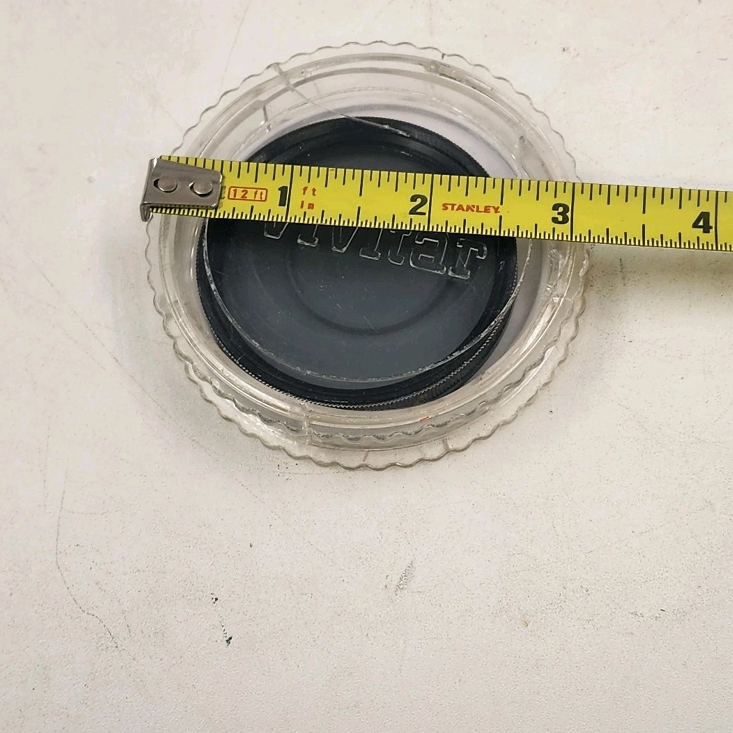 Vivitar Linear Polarizing Lens Filter 55mm Made in Japan Accessory Plastic Case