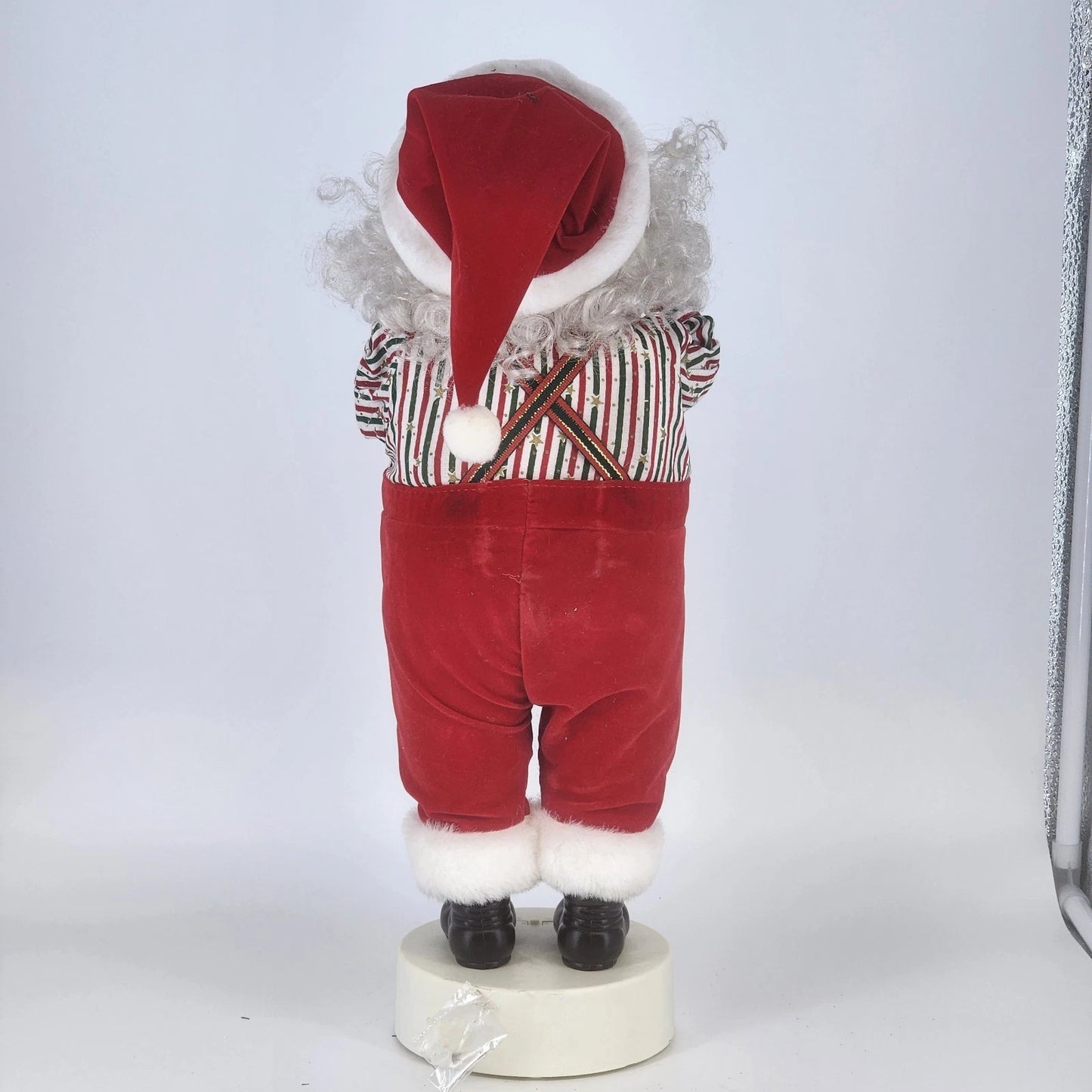 Motion-ettes Christmas Santa Claus 18" Animated Moving Lighted No Music 1996 Vtg