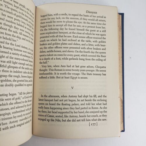 Cleopatra Story of a Queen 1939 Emil Ludwig Vintage Novel