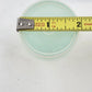 Tupperware Small Round Storage Containers with Lids Aqua & Clear Set 2 Vintage