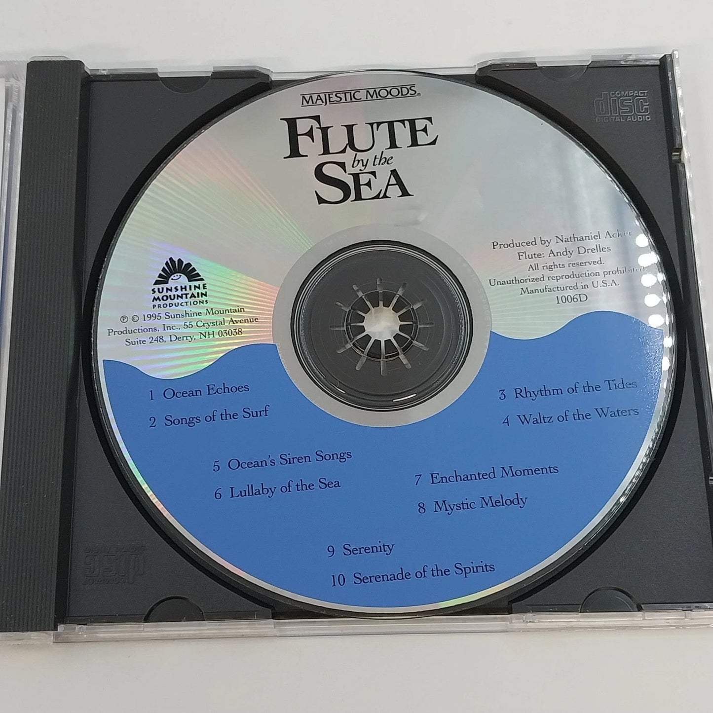 Majestic Moods By the Sea Harp Piano Guitar Flute 4 CD Lot Ocean Sounds