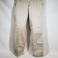 Dockers Straight Fit Flat Front Khaki Pants Tan No Cuff Cotton Men's Size 36x34