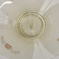 Vintage Lancaster Glass Yellow Floral Ceiling Light Shade