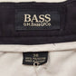 G H Bass Co Mens Black Pleated Shorts 36 Casual Vintage