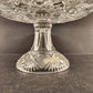 Duncan Miller Pedestal Cake Stand EAPG Paneled Diamond Quartered Block Vintage