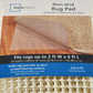 Mainstays Non-Skid Rug Pad for 2 x 6" Rugs or Cut To Fit NWT for Hardwood Floors