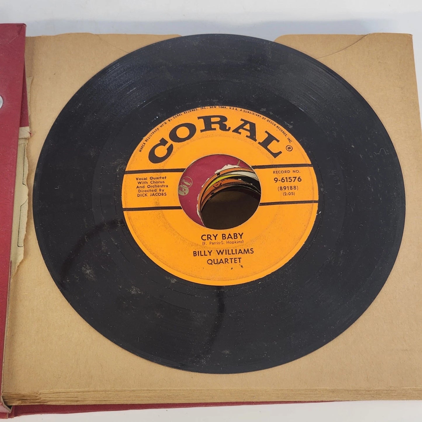 14 pcs 45RPM Vinyl Record Lot Tony Bennett Rockabilly Pop 1950s Bound Album Vtg