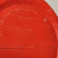 Blow Mold Vintage Red w/ Yellow Flames Pole Candle Product Union Molded 35" Tall