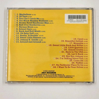 3 Rock DooWop CDs Buddy Holly Oh Boy Chuck Berry Maybelline Platters Classics