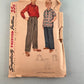 Simplicity 4132 Vintage Sewing Pattern 1940's Boys 2 Button Shirt and Slacks 6