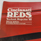 Cincinnati Reds 1982 Yearbook Program Official MLB VTG Magazine Cards Included