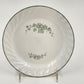 Corelle Callaway Floral Green Ivy Salad Plate Corning Ware Swirl Edge 7.25" USA