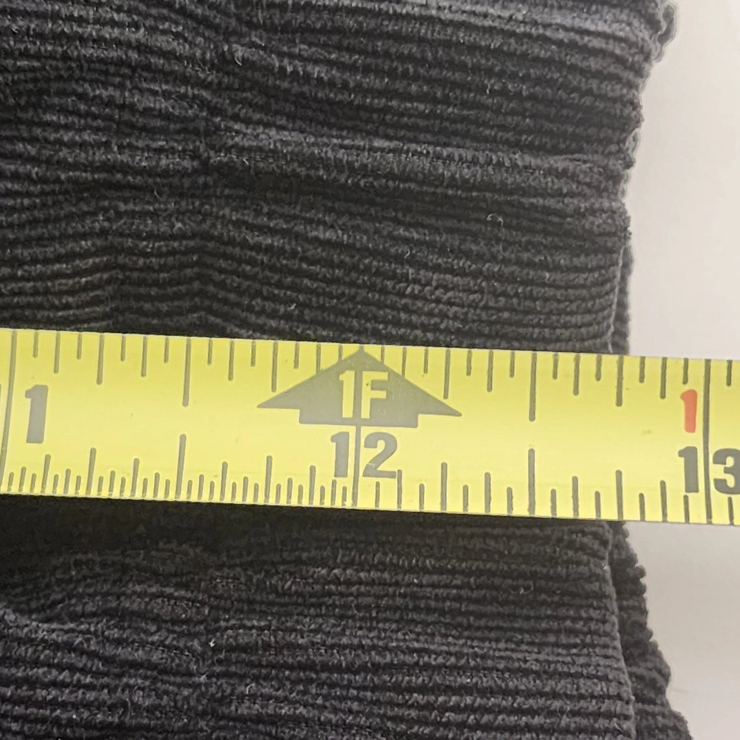 Breckenridge Women's 12P Petite Pants Grey Suede-Like Soft Straight Leg Pockets