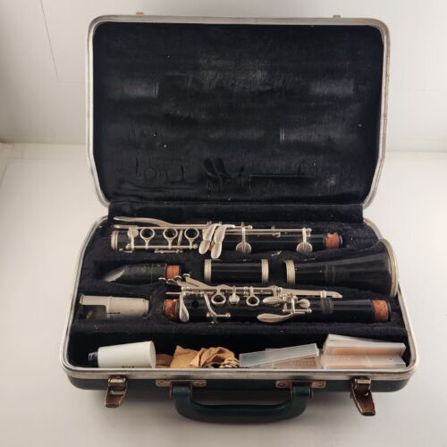 Bundy B-Flat Resonite Clarinet Vintage Case by Selmer Complete As Is Parts Only