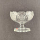 Avon Fostoria Glass Sherbet Dish Footed Bowl Coin Pattern 1977 91st Anniversary