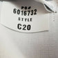 Fame Fabrics C20 White Chef Hat 10 Inch Hook Loop Closure 81118