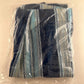 Custom Tailored Draw Draperies Pair Ready To Hang Washable 30 x 36" Blue