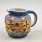 Sango Sweet Shoppe Creamer 14 oz Sue Zipkin Ceramic 4" Bright Colorful Floral