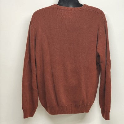 Guide Series Men's Reddish Brown Sweater XLT Long Sleeve Pullover Crew Neck
