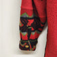 Bugle Boy Southwestern Fleece Shirt Jacket Mens Large Navajo Print Polyester 90s