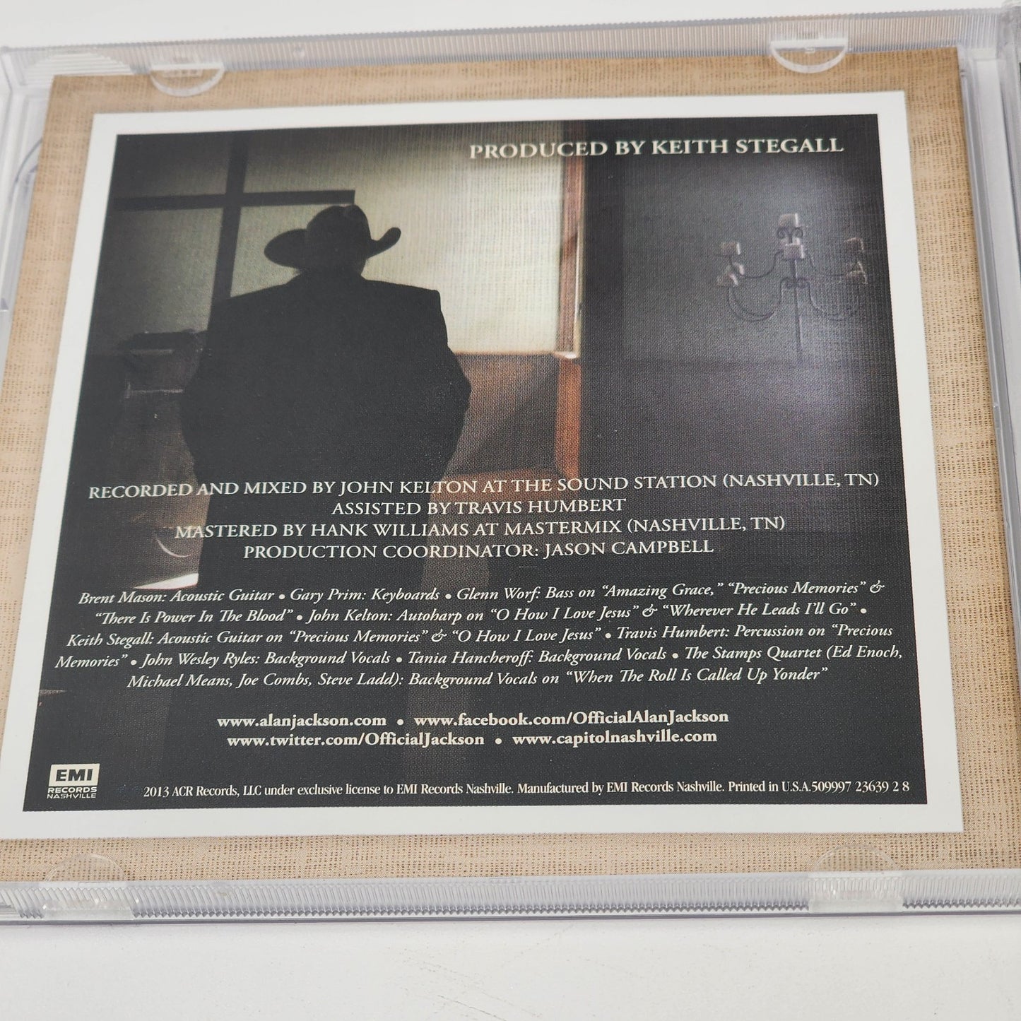 Precious Memories By Alan Jackson Volume 2 Compact Disc Album 2013 Amazing Grace