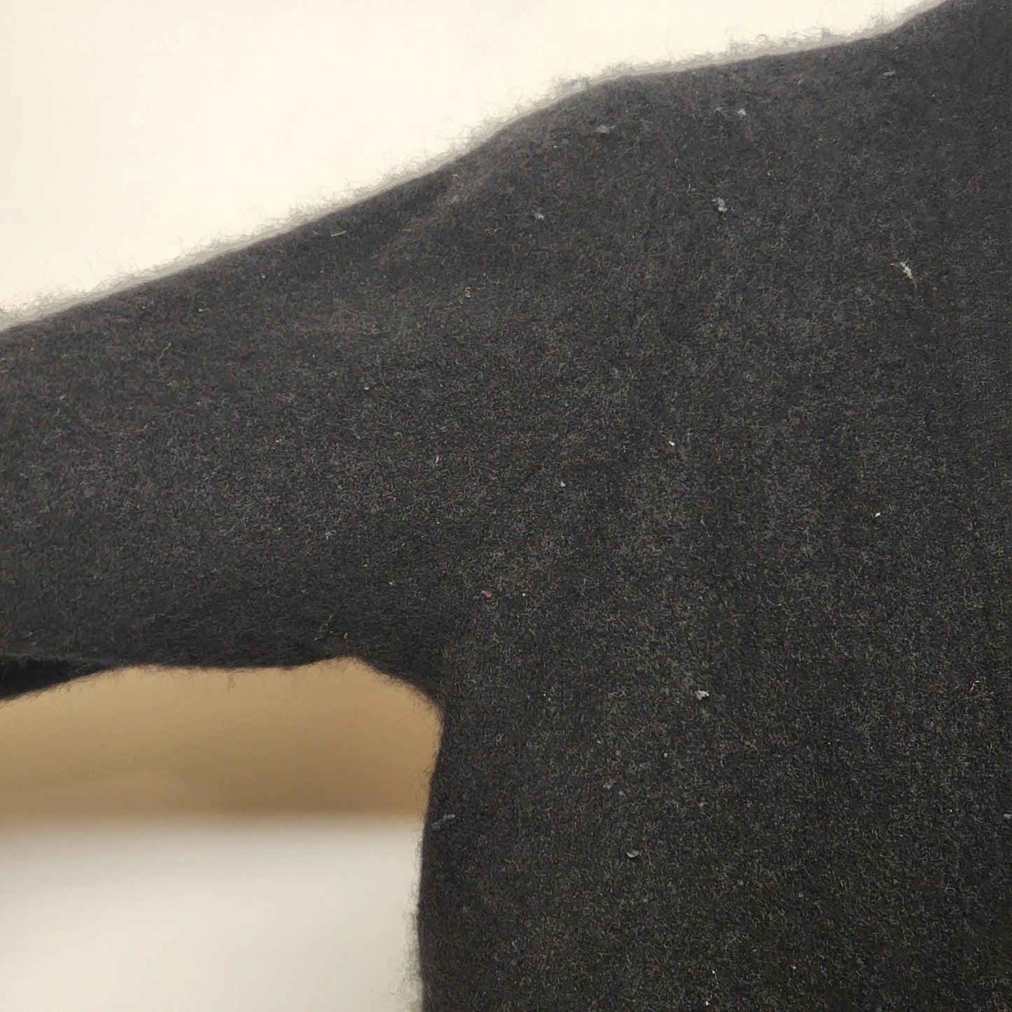 Cashmere Cardigan Sweater Black Size 1X Charter Club Women’s Knit Open Front Vtg