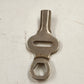Adjustable Metal Wheels Roller Skates w Key 1950s Leather Straps Union Hardware