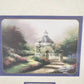 Thomas Kinkade Hidden Gazebo Accent Print 1996 Framed & Matted w COA Mark 6:31