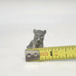 Pewter Reclining Mountain Lion Cougar Figurine 2.5" Vintage Wildlife Animal 1990