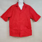 Fame Fabrics K71 Red Unisex Server Smock Medium 2 Pocket Work Uniform