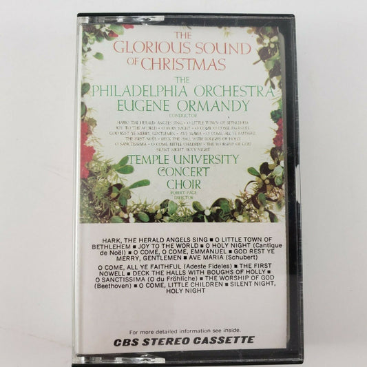 Glorious Sound Of Christmas by Philadelphia Orchestra Eugene Ormandy - Cassette