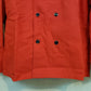 Fame Fabrics 30405 C10P Red 2XL Chef Coat 10 Button