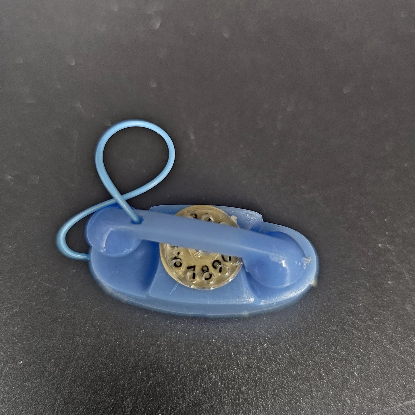 Vintage Barbie Blue Princess Phone Doll Accessory Hong Kong