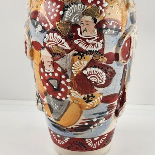 Japanese buy Satsuma Moriage Vases