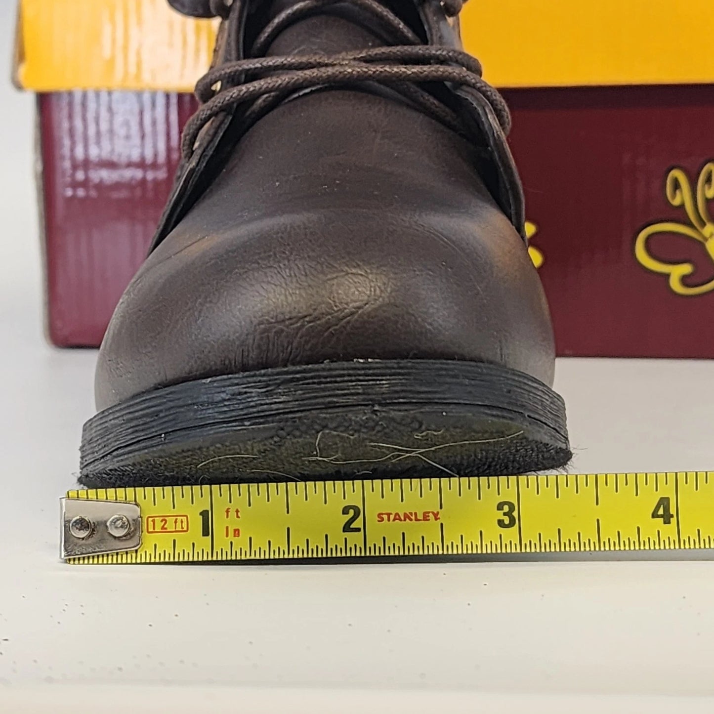 Forever Link Sevilla-66 Combat Boots Women Size 8 Brown NWT