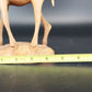 Vintage Kenyan Hand Carved Wooden Gazelle Sculpture African Art