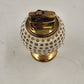 Swank Golf Ball Table Lighter Japan 1960s Ceramic 4" Needs Fluid & Flint Vintage