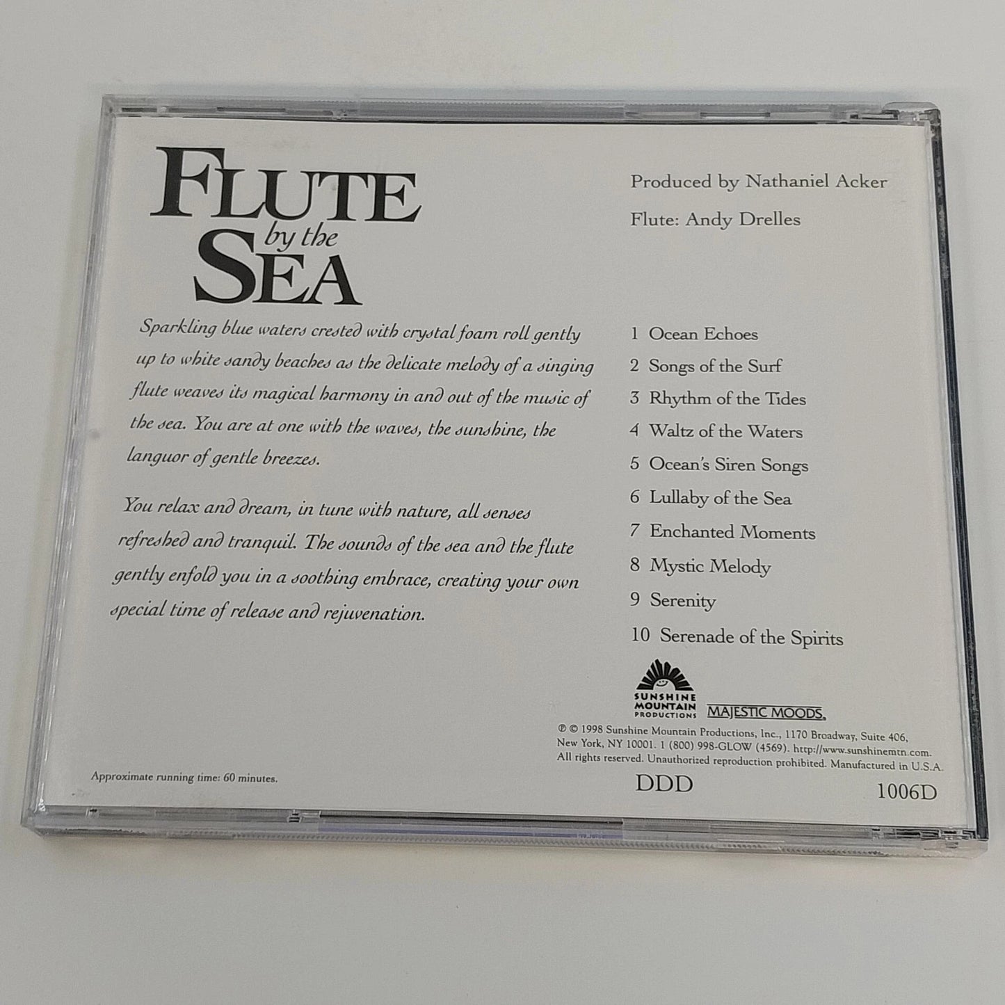 Majestic Moods By the Sea Harp Piano Guitar Flute 4 CD Lot Ocean Sounds