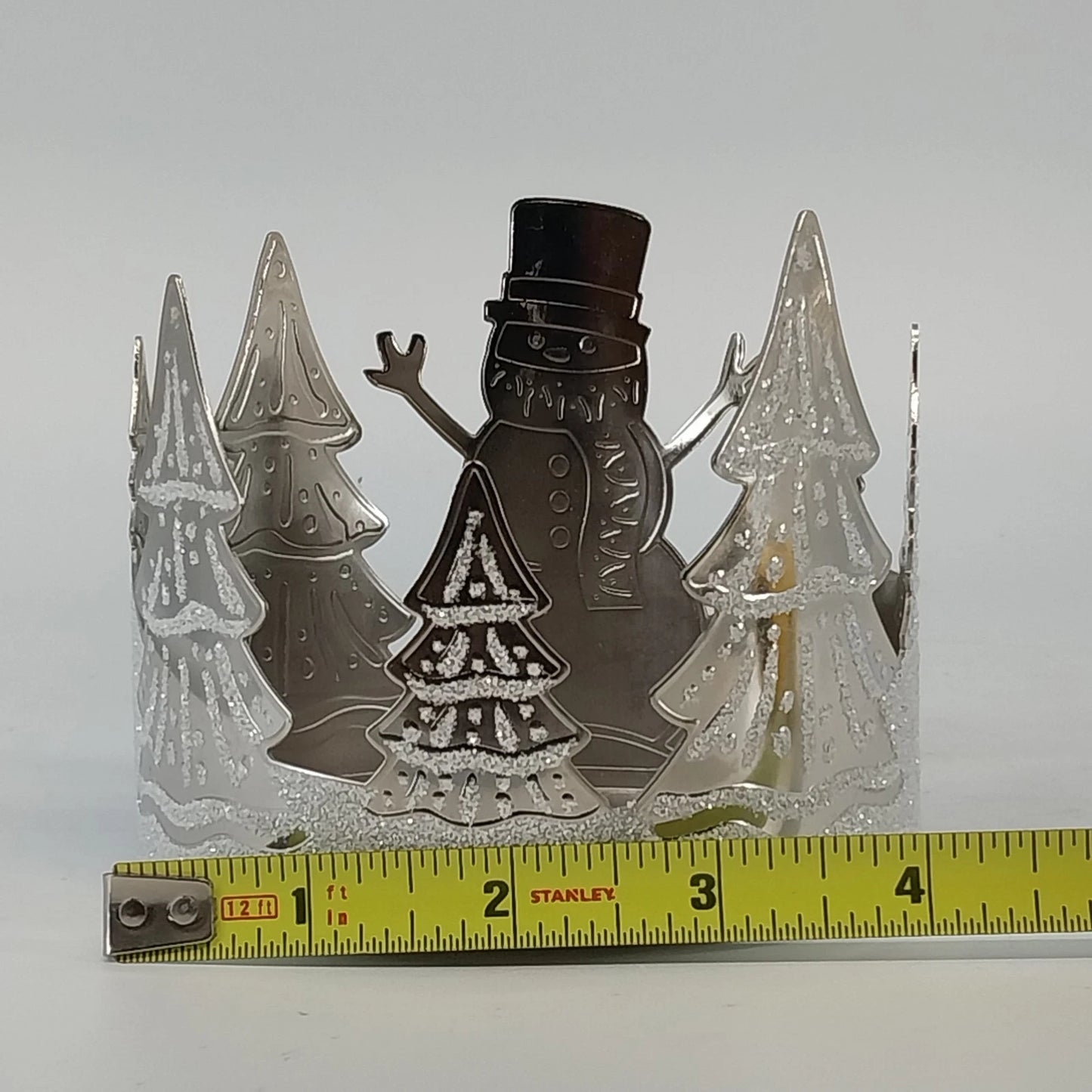 Bath and Body Works Snowman 3 Wick Candle Holder Sleeve